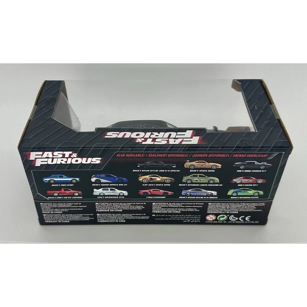 Jada Fast & Furious Brian's Nissan Skyline 2000 GT-R KPGC10 1:24 NEW